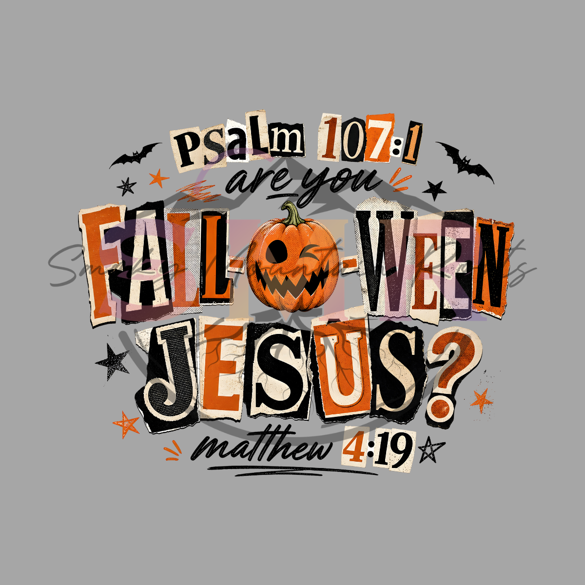 Fall-o-ween Jesus Saturday DTF Deal