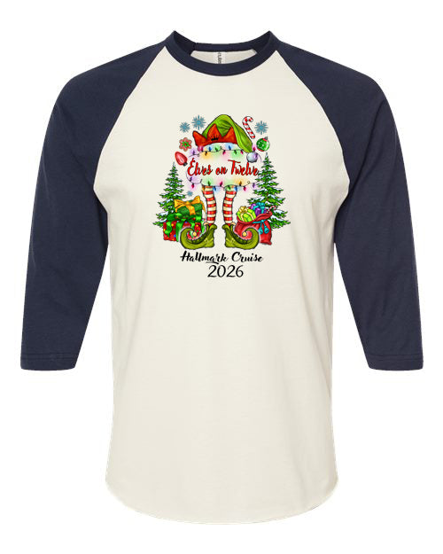 ELVES ON 12 ELF HM CRUISE RAGLAN TEE