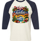 ELVES ON TWELVE HM CRUSE RAGLAN TEE