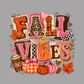 Fall Vibes Patches Saturday DTF Deal