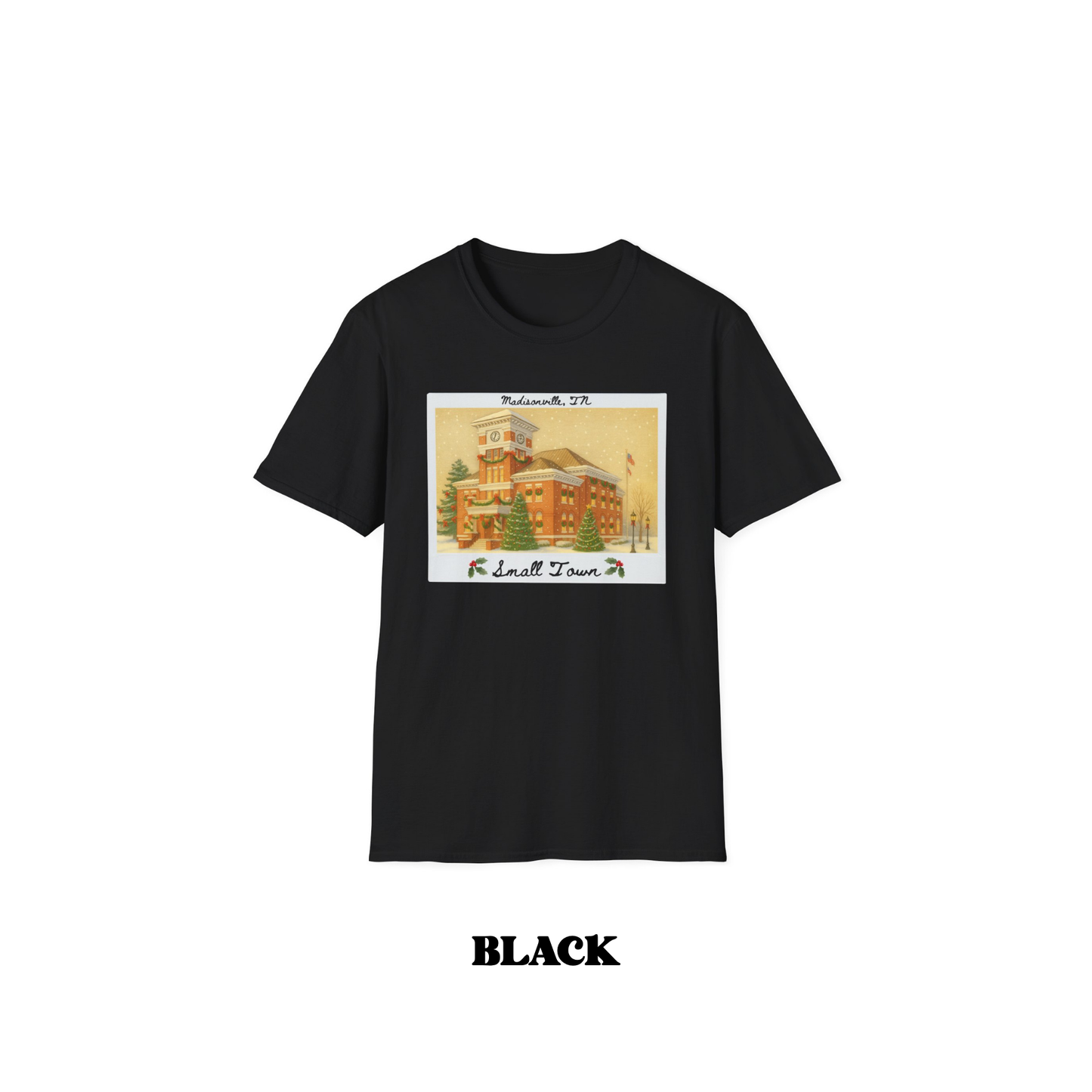 Monroe County Small Town Christmas Tee