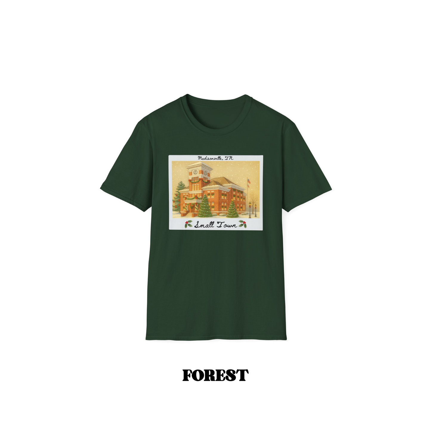 Monroe County Small Town Christmas Tee