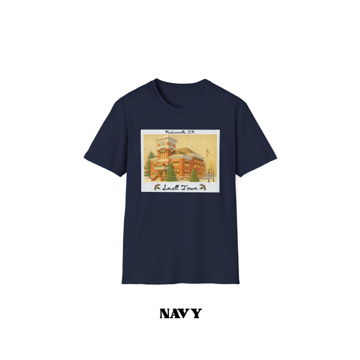 Monroe County Small Town Christmas Tee