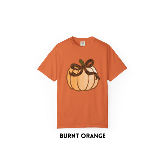 Coquette Leopart Pumpkin Tee