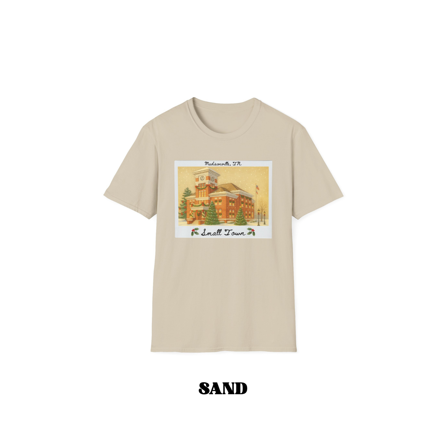 Monroe County Small Town Christmas Tee