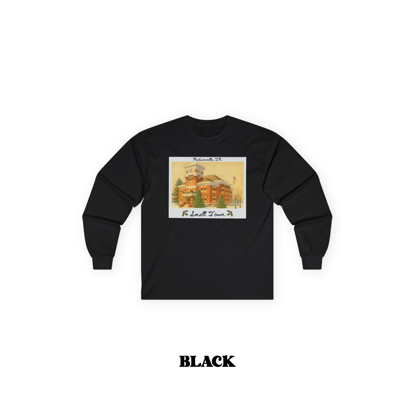 Monroe County Small Town Christmas Tee