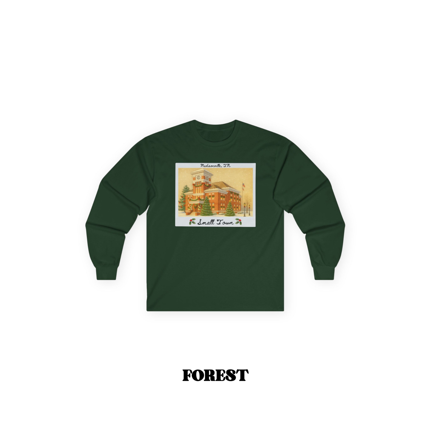 Monroe County Small Town Christmas Tee