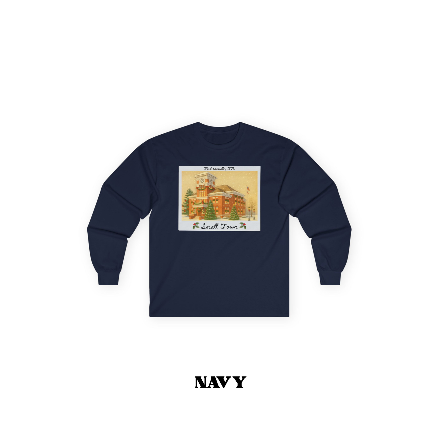 Monroe County Small Town Christmas Tee