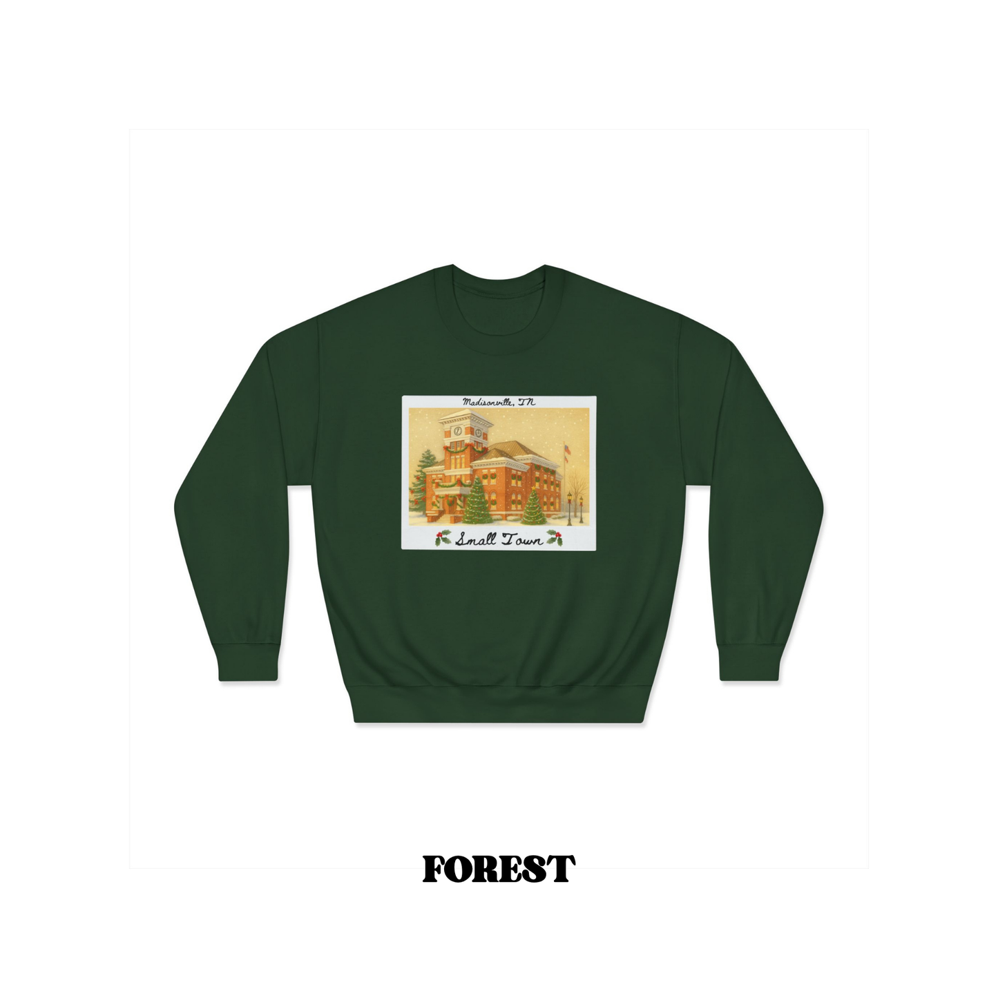 Monroe County Small Town Christmas Tee