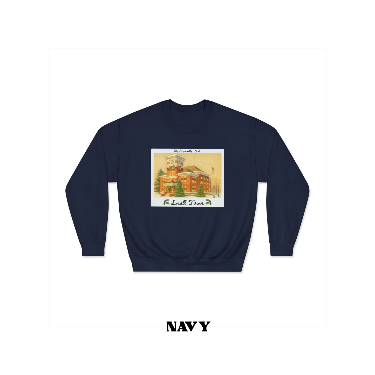 Monroe County Small Town Christmas Tee