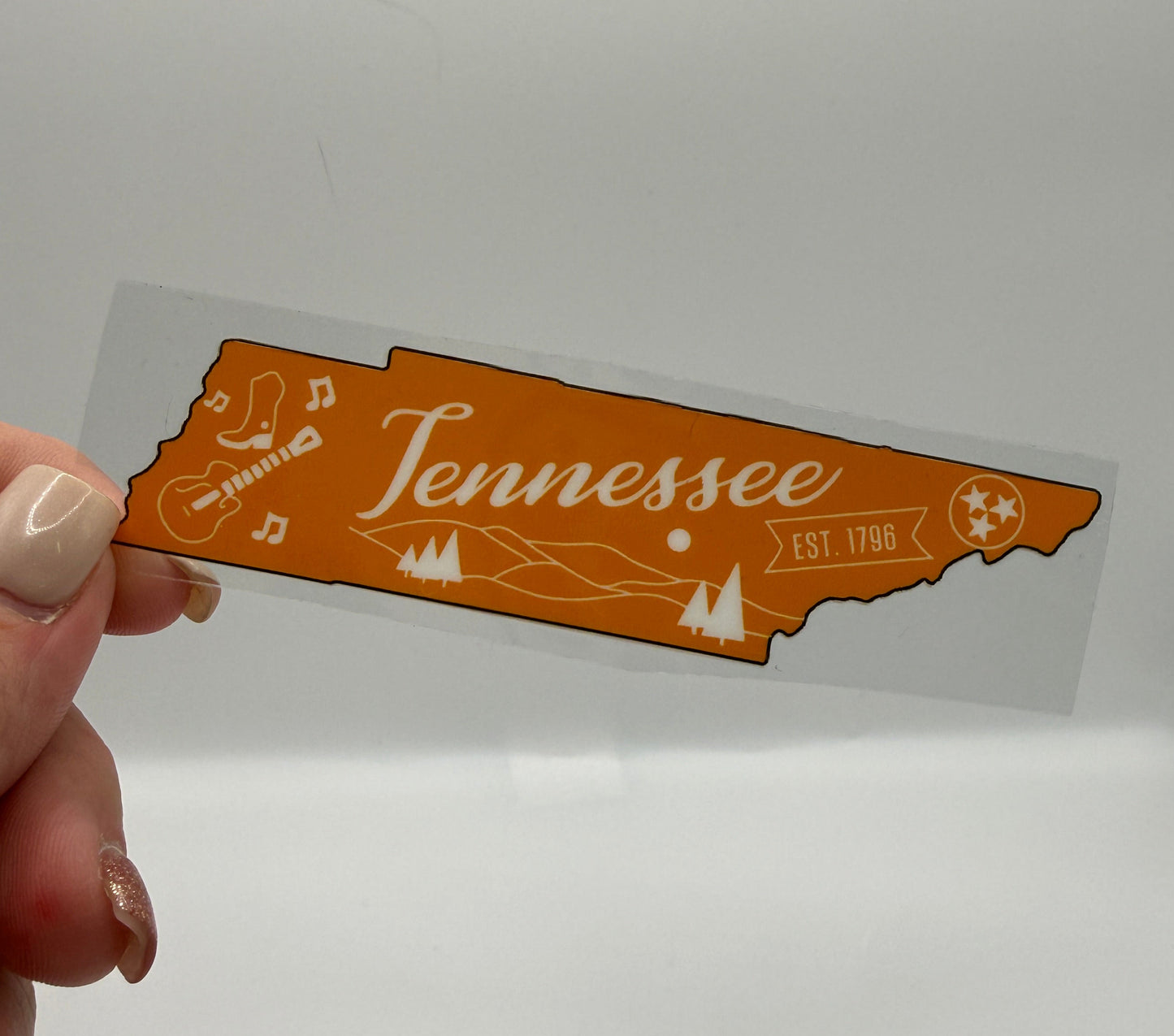 TN State UV DTF Sticker