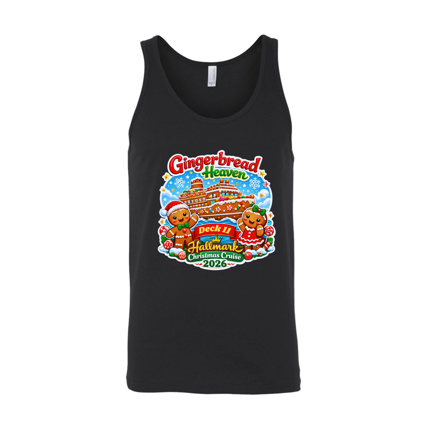 GINGERBREAD HEAVEN DECK 11 TANK TOPS