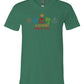 HM Cruise Life Embroidery V-Neck