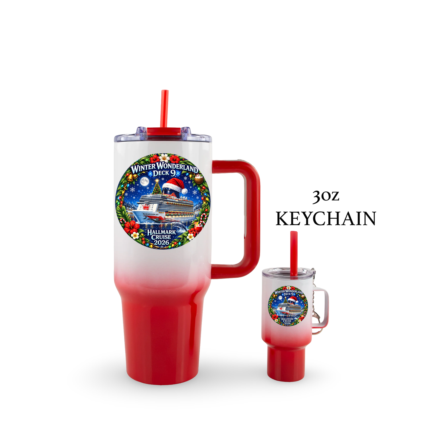 HM DECK 9 40OZ TUMBLER WITH FREE MINI