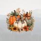 Fall Pattern Pumkins DTF Print 11in