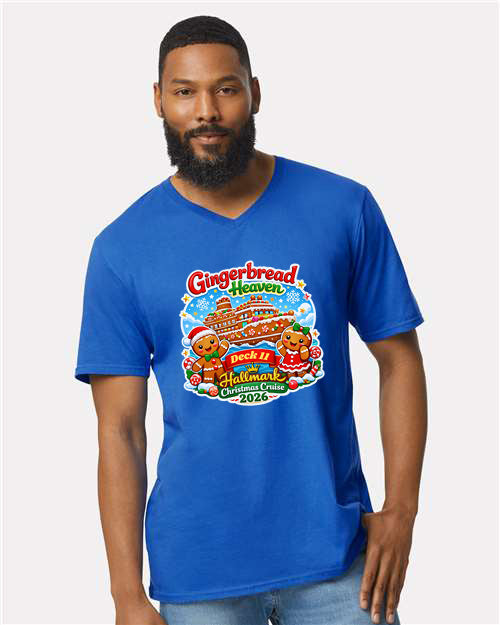 GINGERBREAD HEAVEN DECK 11 V-NECKS