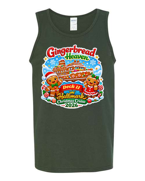 GINGERBREAD HEAVEN DECK 11 TANK TOPS