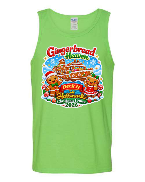 GINGERBREAD HEAVEN DECK 11 TANK TOPS