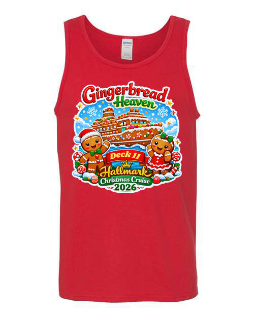 GINGERBREAD HEAVEN DECK 11 TANK TOPS