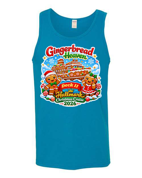 GINGERBREAD HEAVEN DECK 11 TANK TOPS