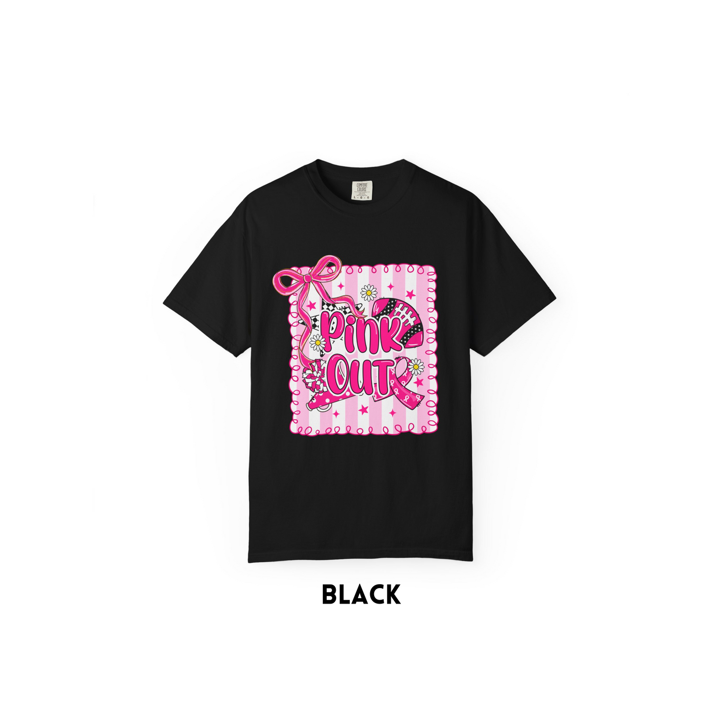 Pink Out Football Tee