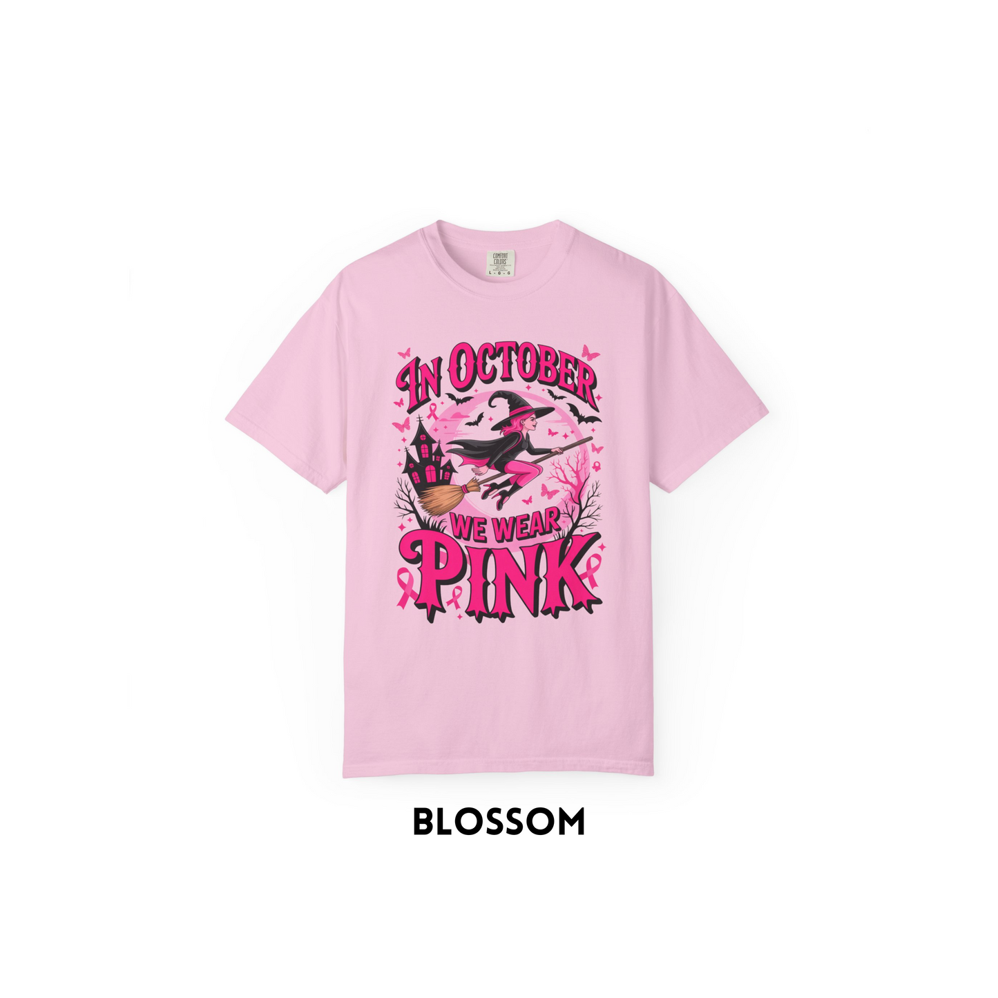 In October We Wear Pink Witch Tee