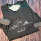 Bookish Embroidered Sweatshirt
