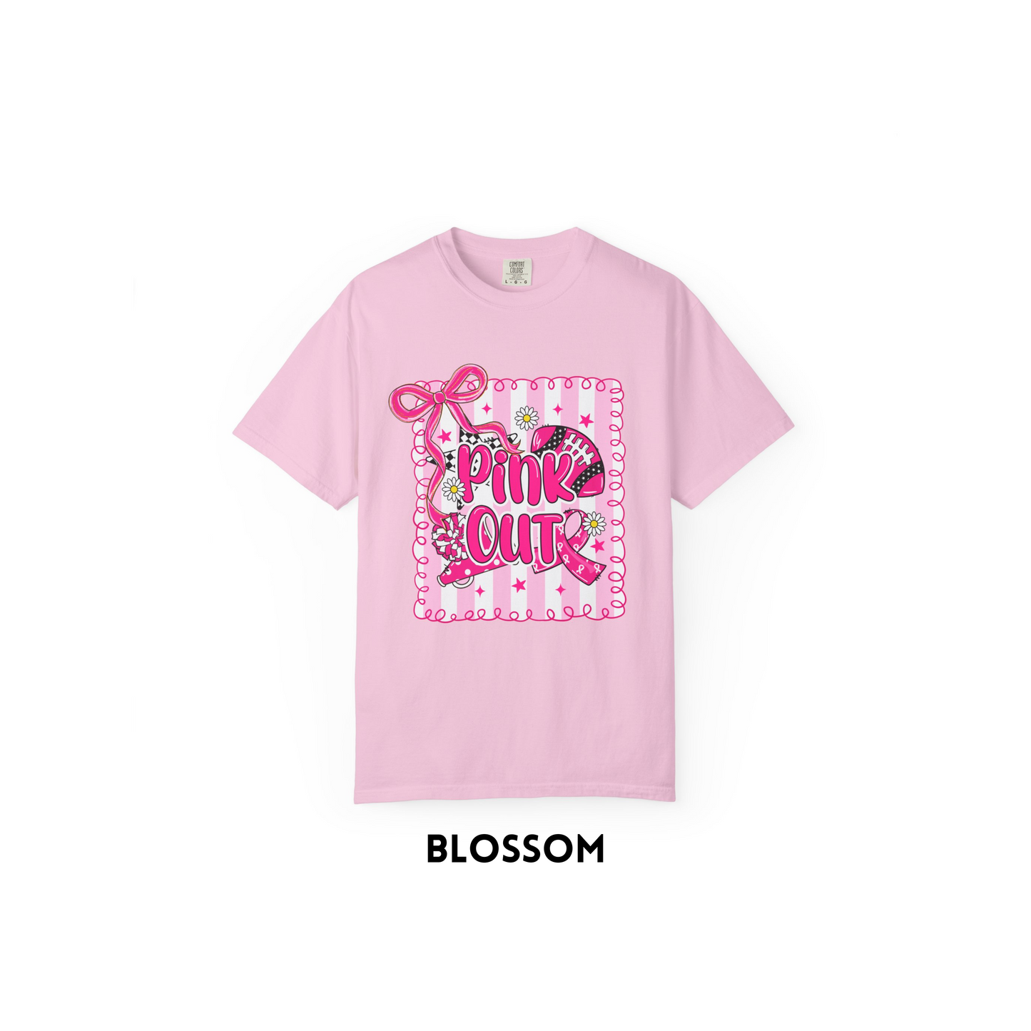 Pink Out Football Tee