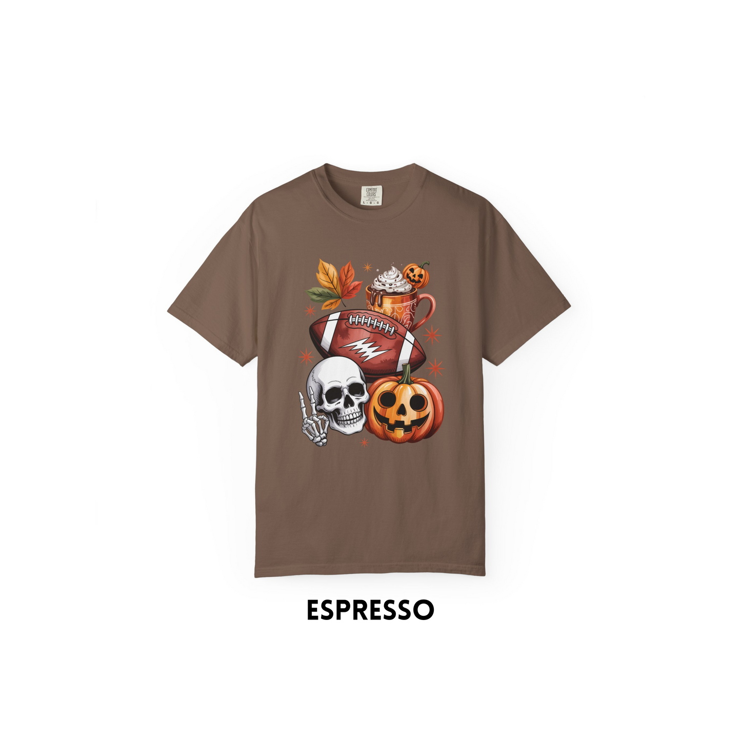 Fall Autumn Football Tee