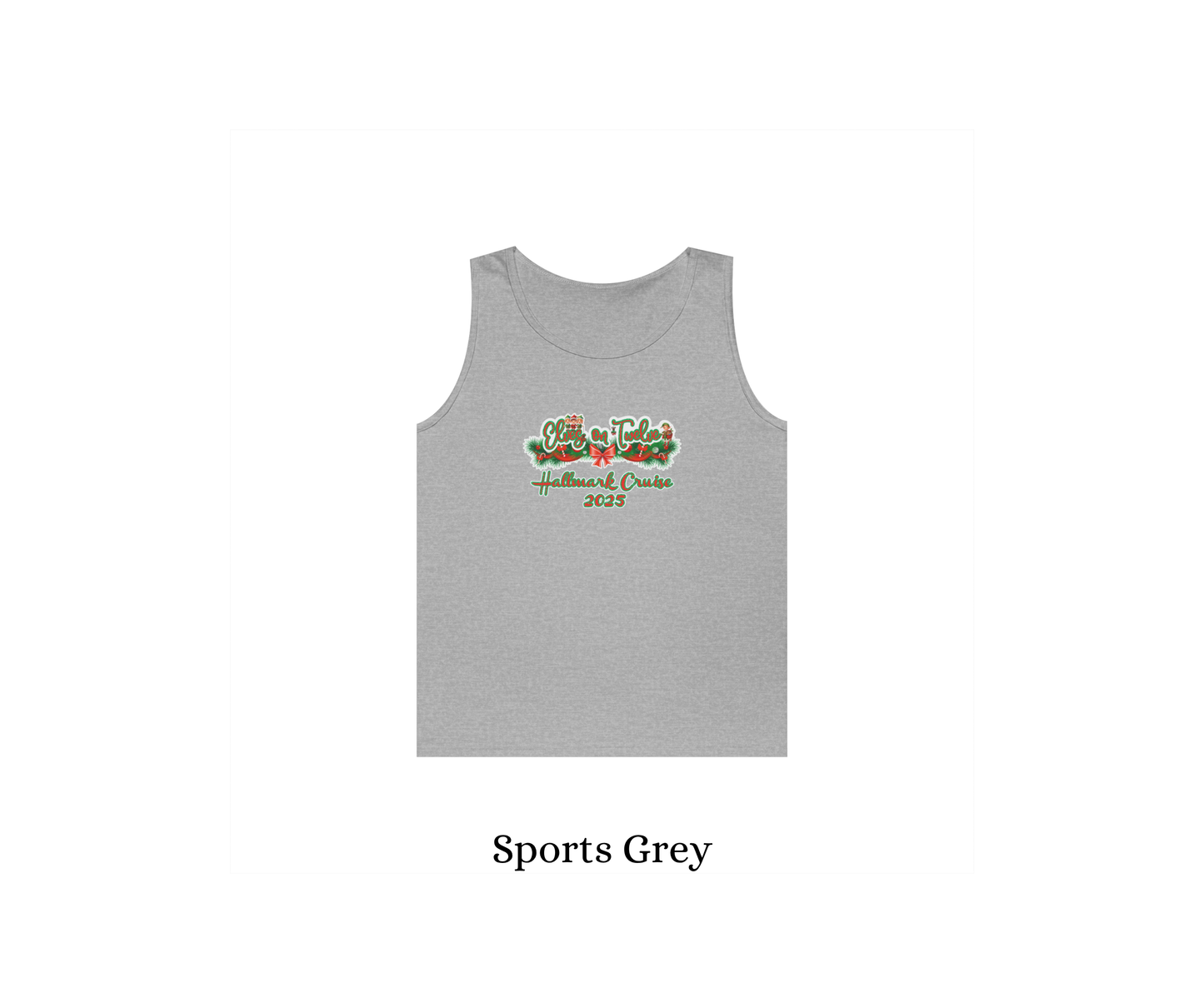 Elves on 12 Wreath Tank top
