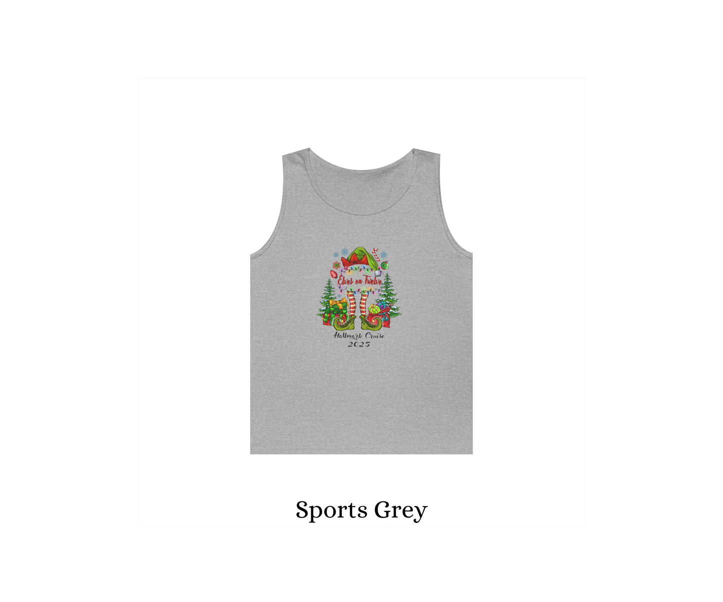 Elves on 12 Elve Tank Top