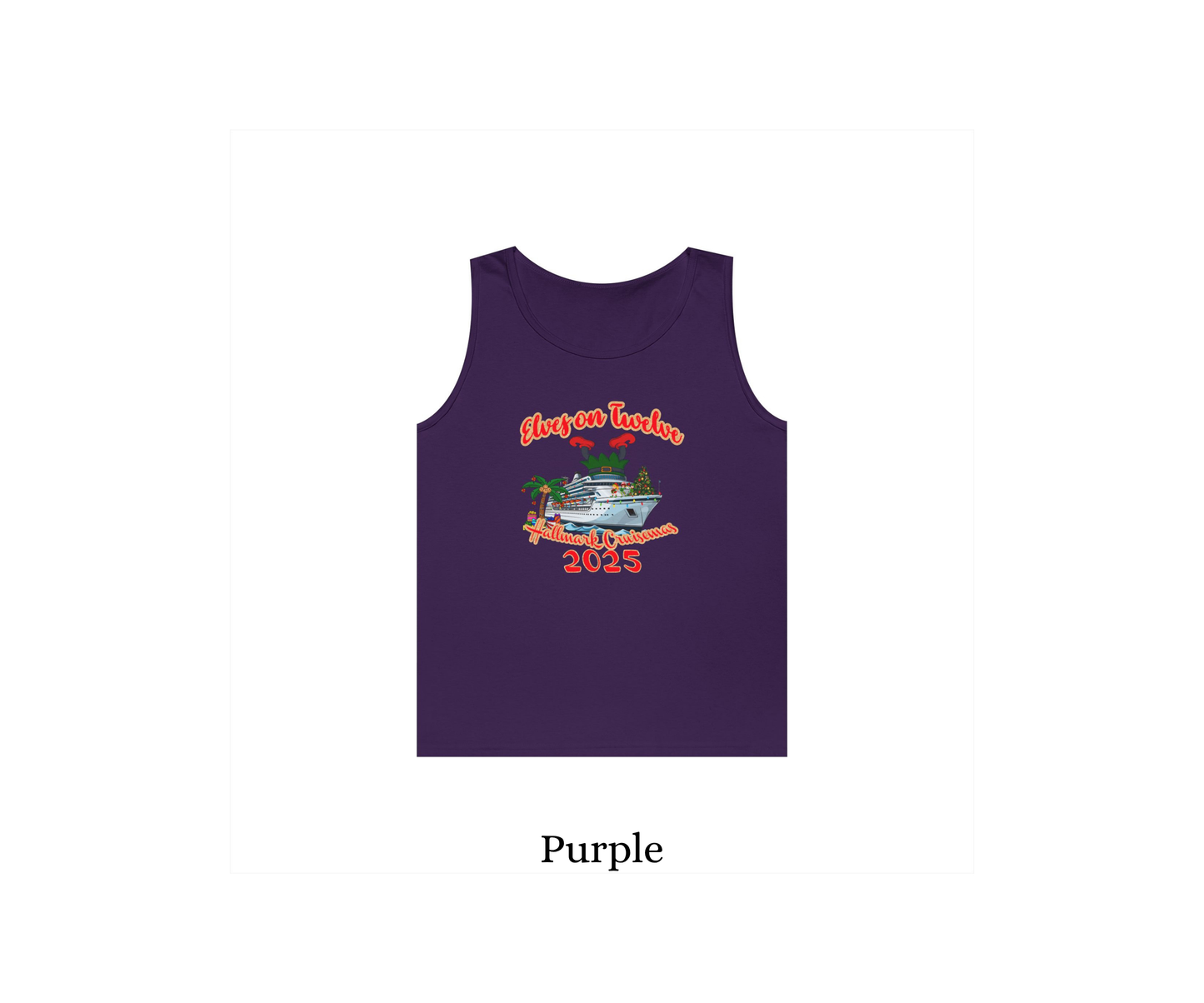 Elves on 12 Crusie Tank Top