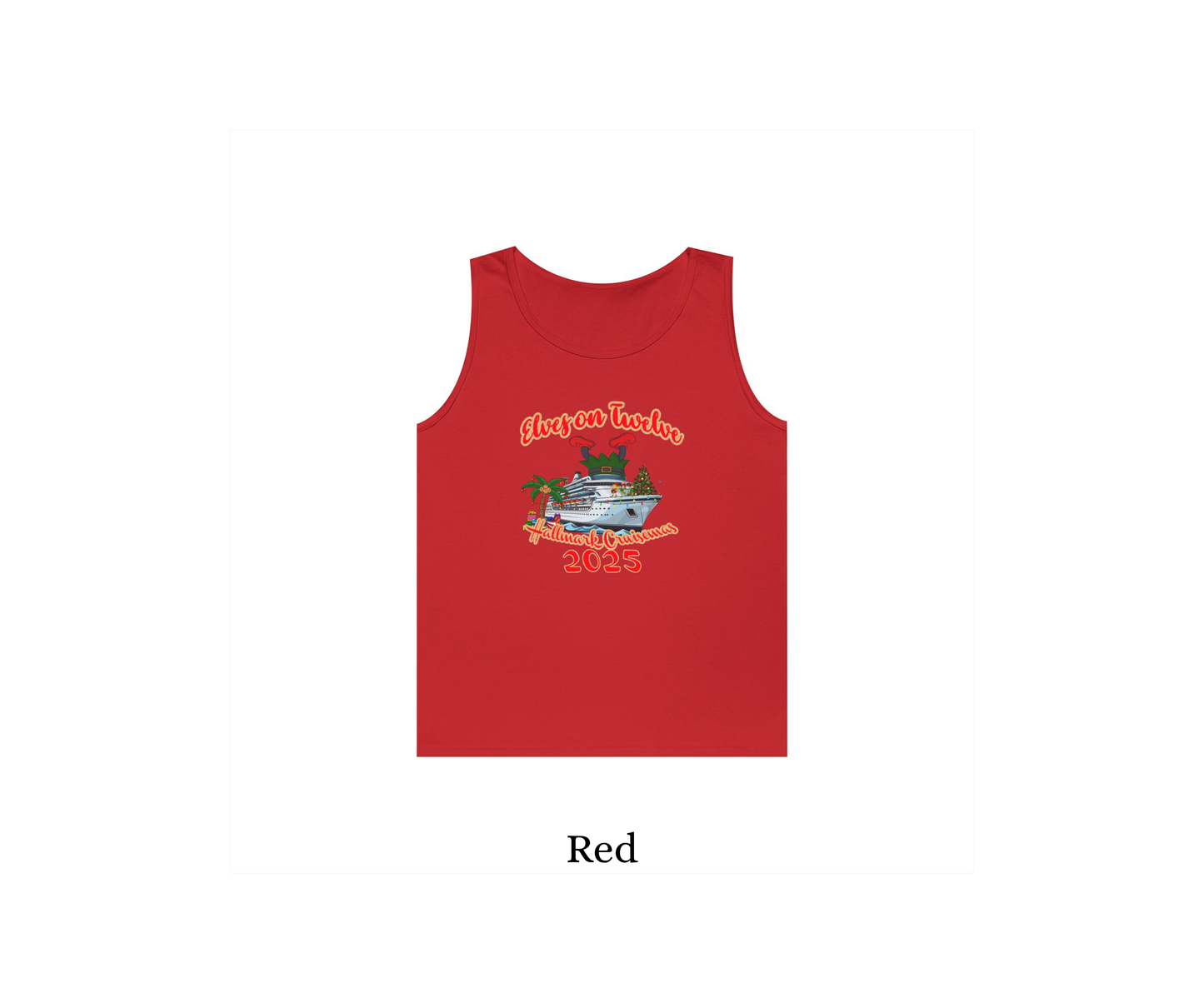 Elves on 12 Crusie Tank Top