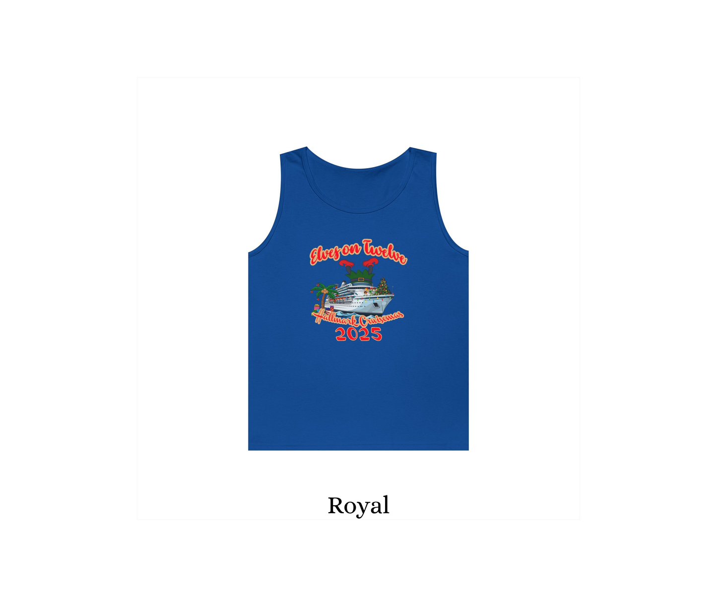 Elves on 12 Crusie Tank Top