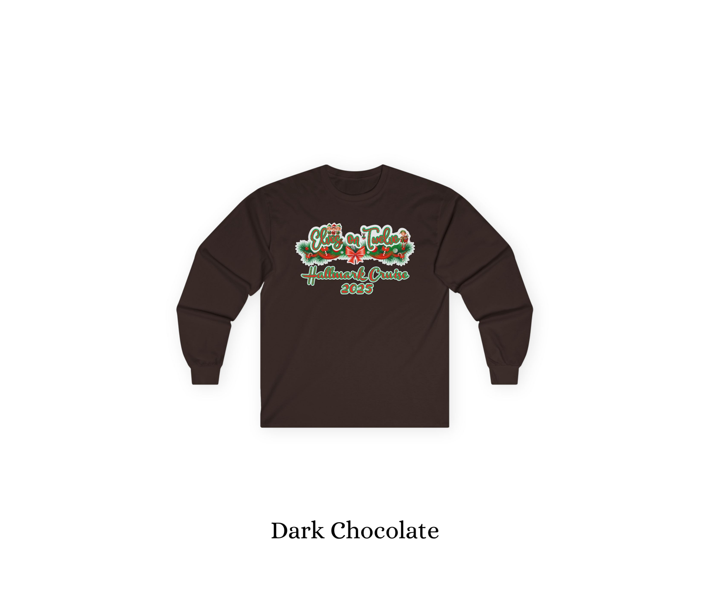 Elves on 12 Wreath Longsleeve