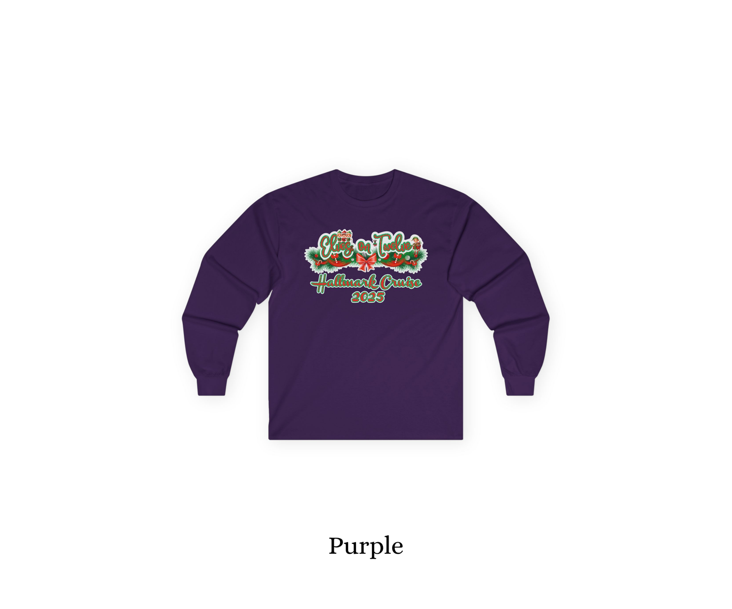 Elves on 12 Wreath Longsleeve