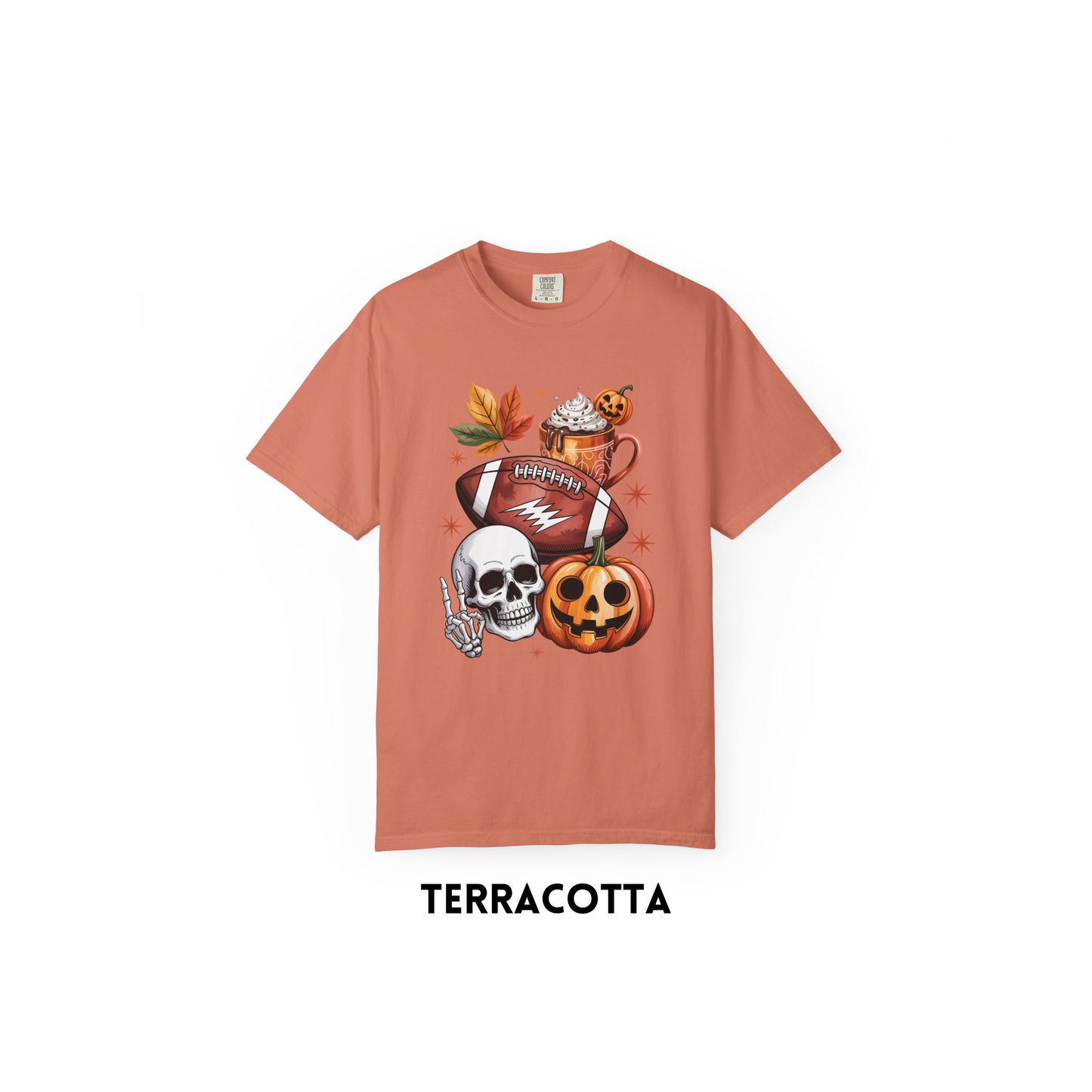 Fall Autumn Football Tee