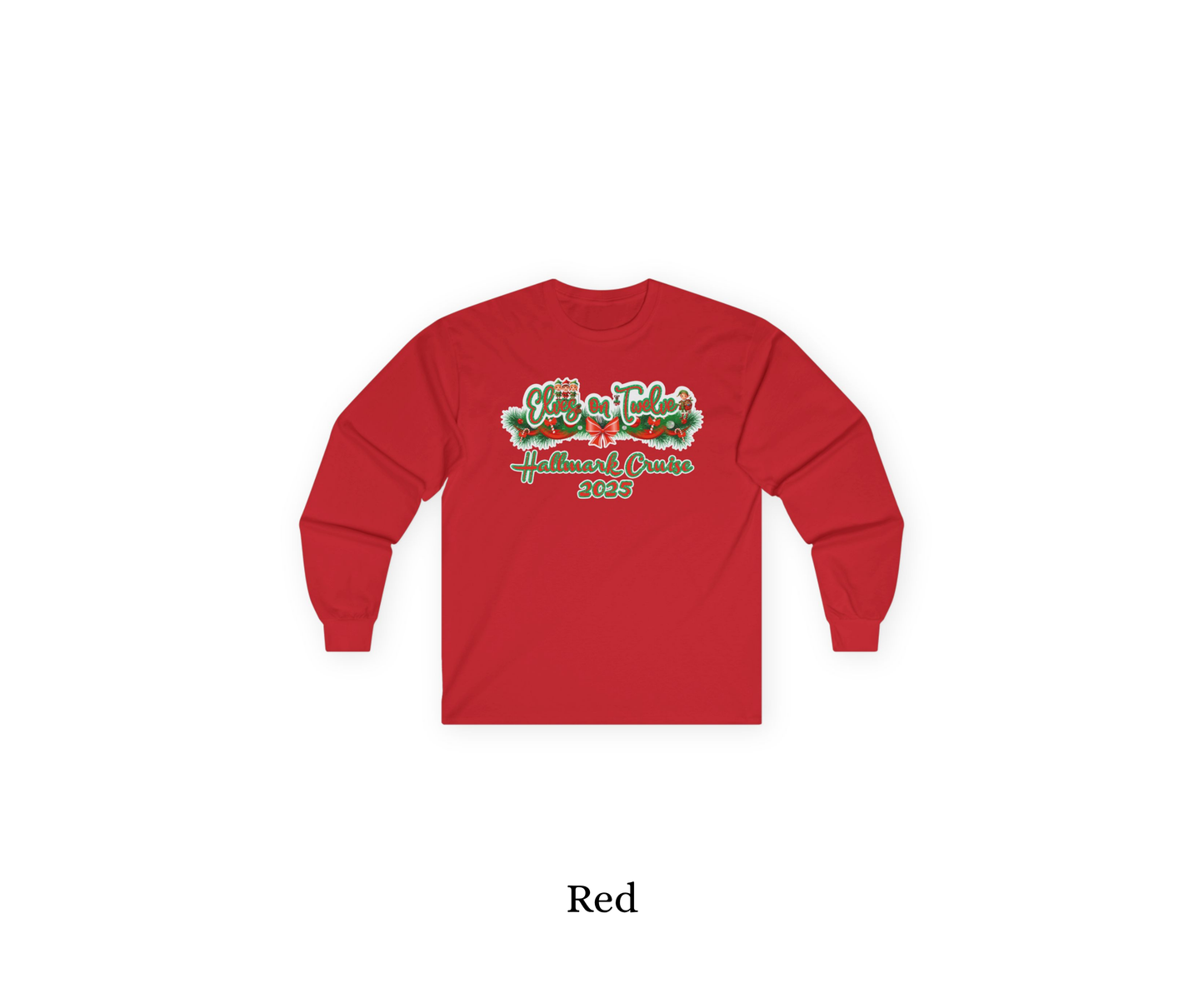 Elves on 12 Wreath Longsleeve