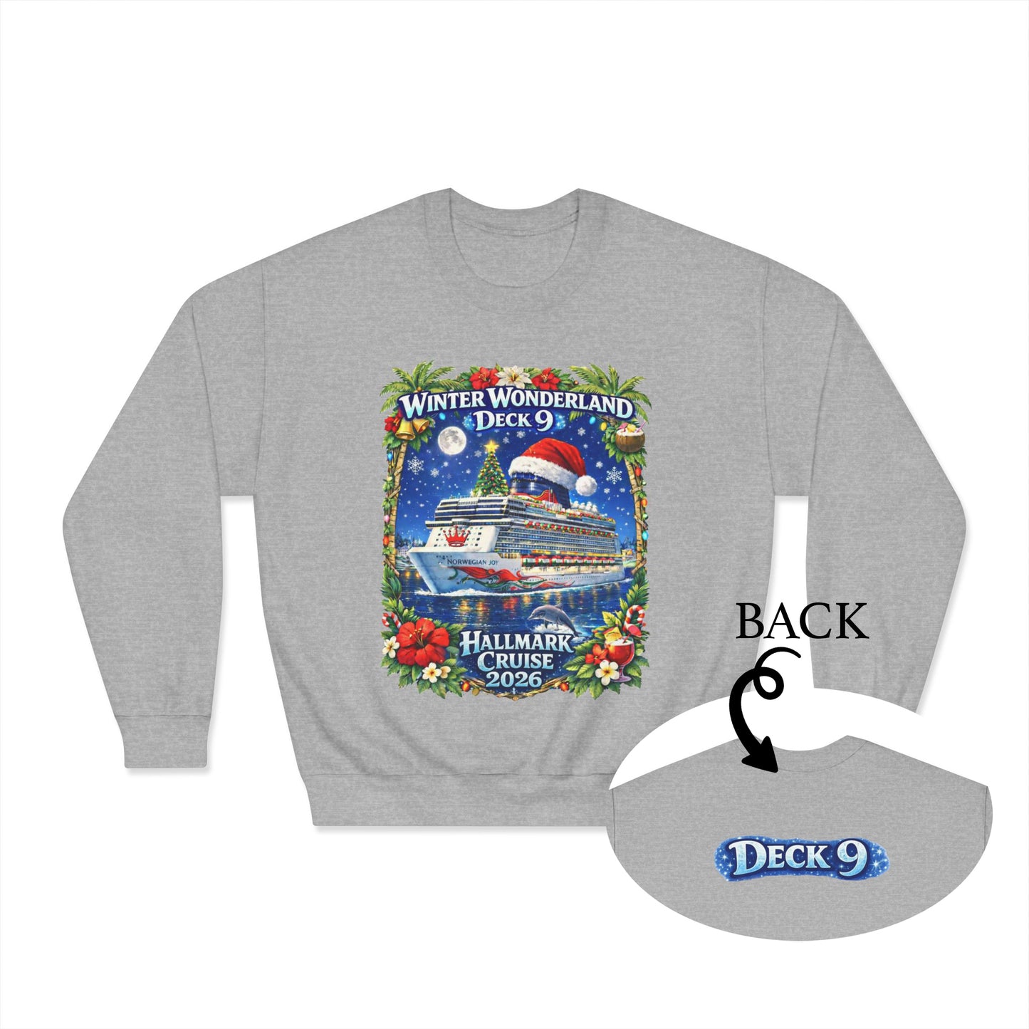 HM WINTER WONDERLAND DECK 9 SWEATSHIRT