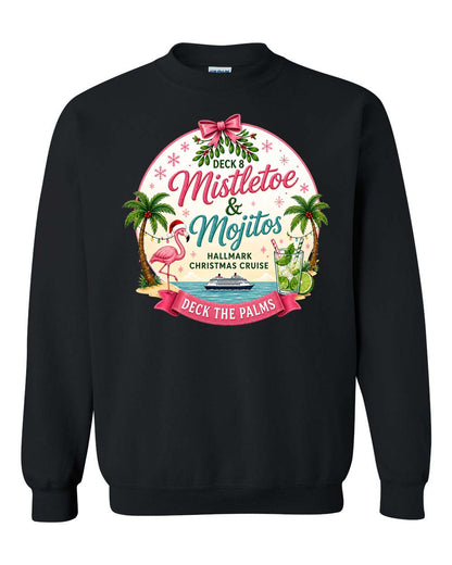 HM Mistletoe & Mojitos Deck 8 Sweatshirt