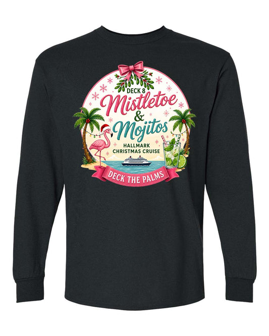 HM Mistletoe & Mojitos Deck 8 Long Sleeve