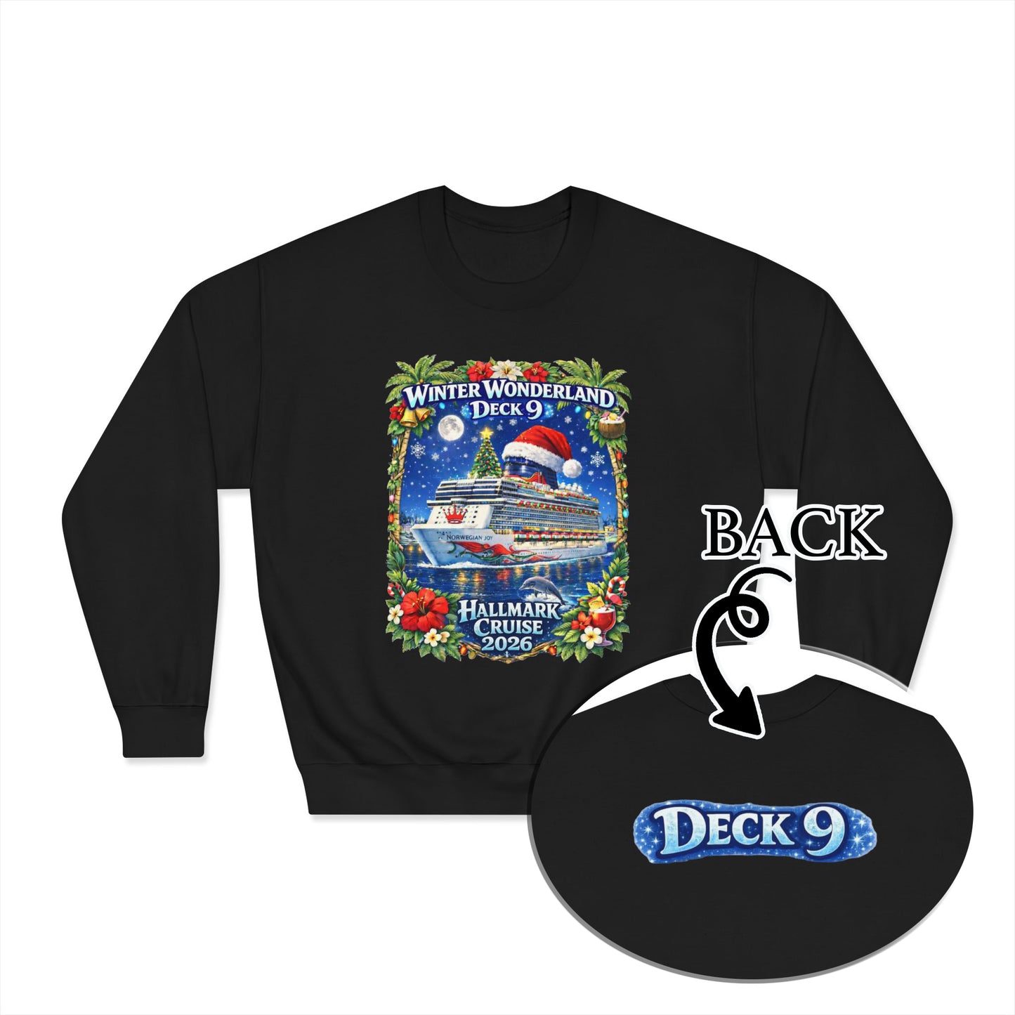 HM WINTER WONDERLAND DECK 9 SWEATSHIRT