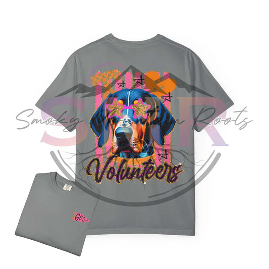 TN Smokey Volunteer Front & Back Tee