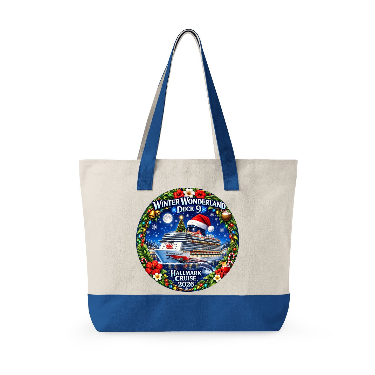 HM WINTER WONDERLAND TOTE BAG DECK 9