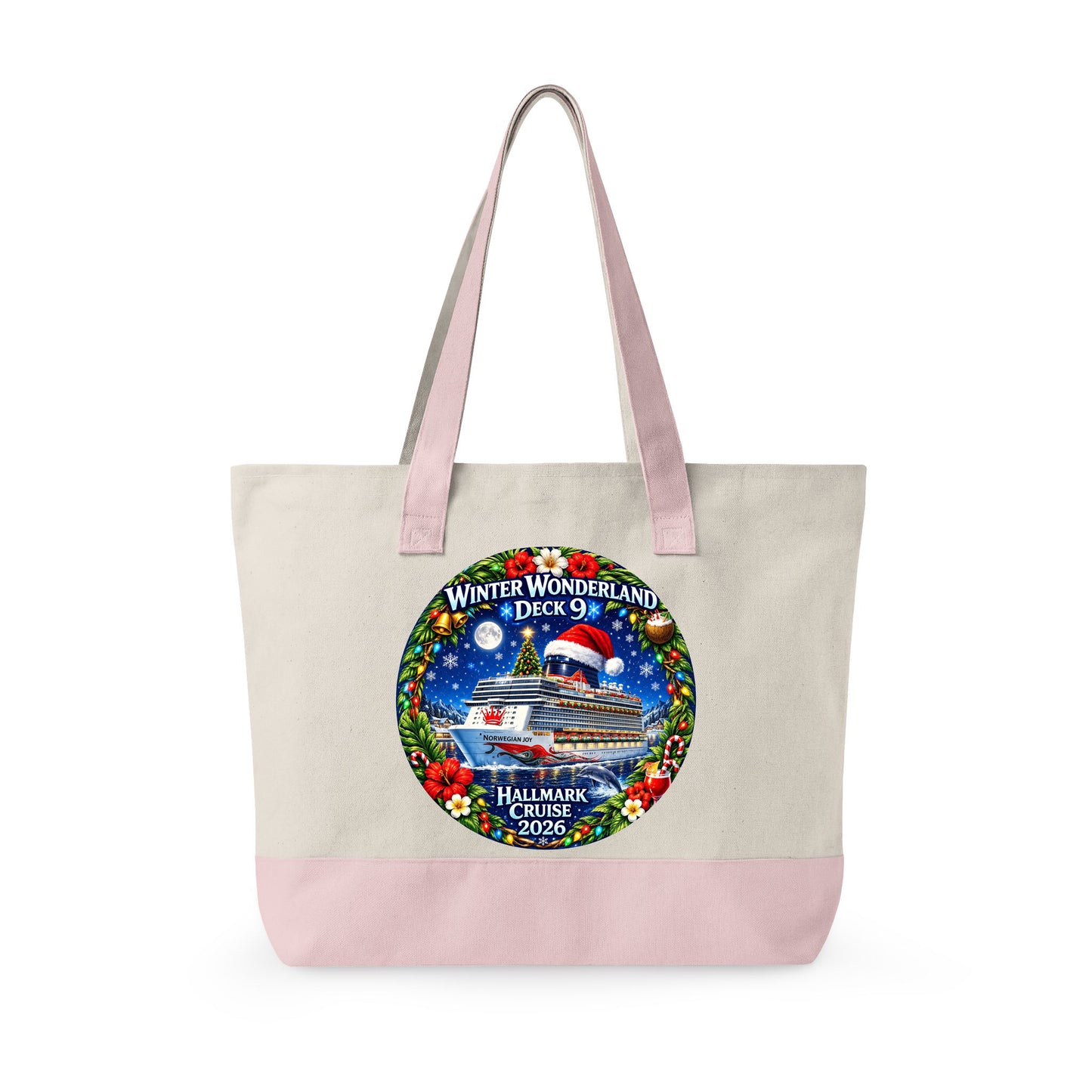 HM WINTER WONDERLAND TOTE BAG DECK 9