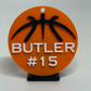 3D Basketball Bag Tag