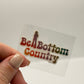 Bell Bottom Country UV DTF Sticker