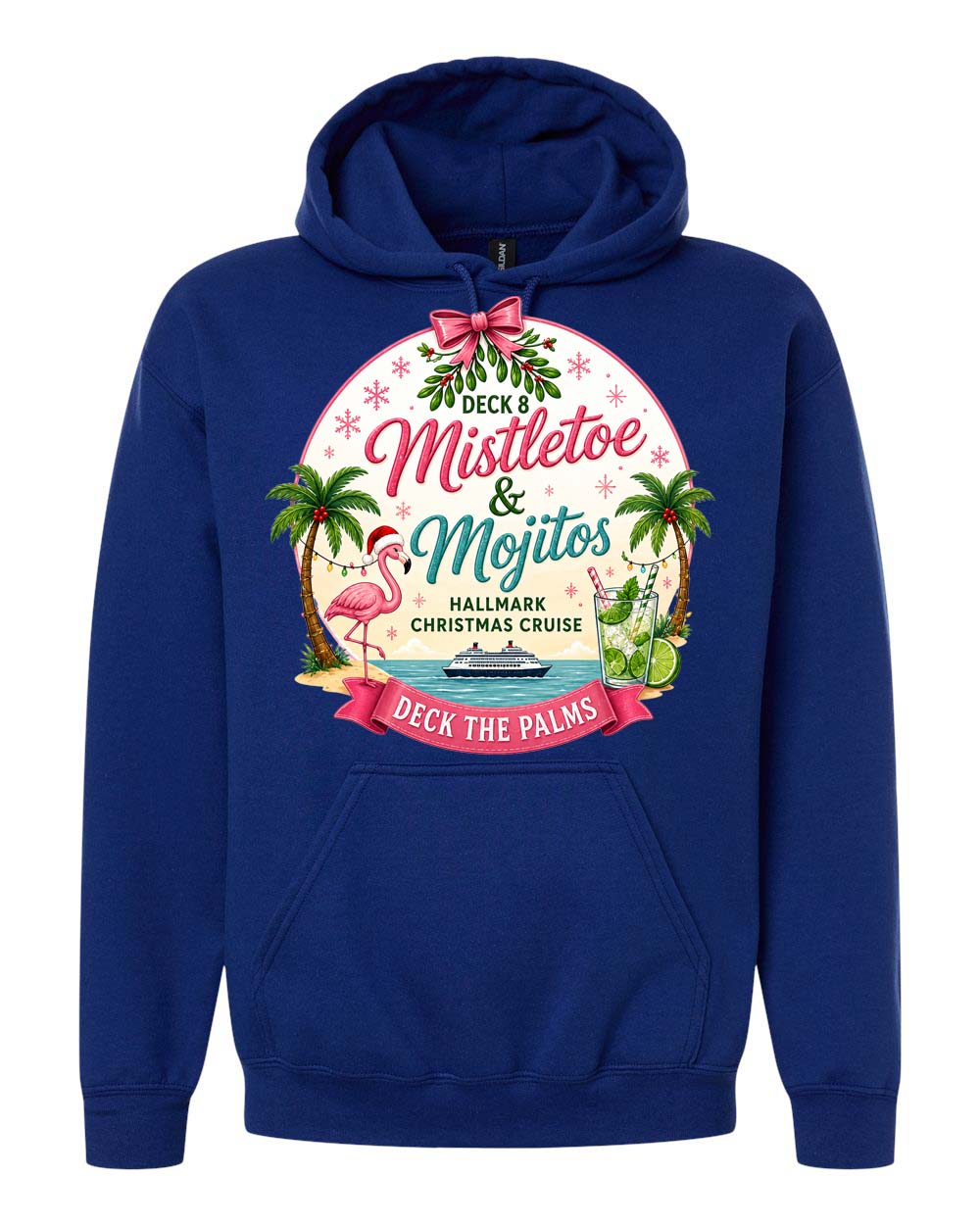 HM Mistletoe & Mojitos Deck 8 Hoodies