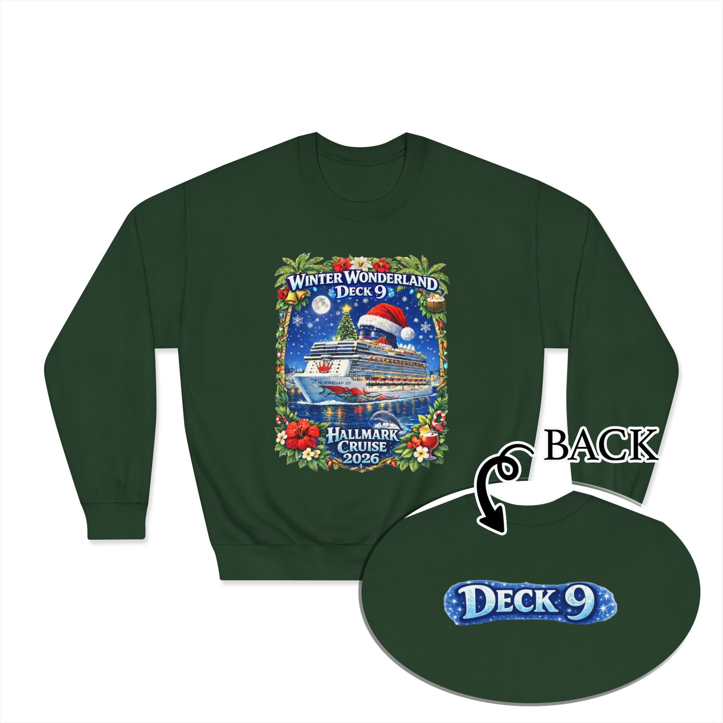 HM WINTER WONDERLAND DECK 9 SWEATSHIRT
