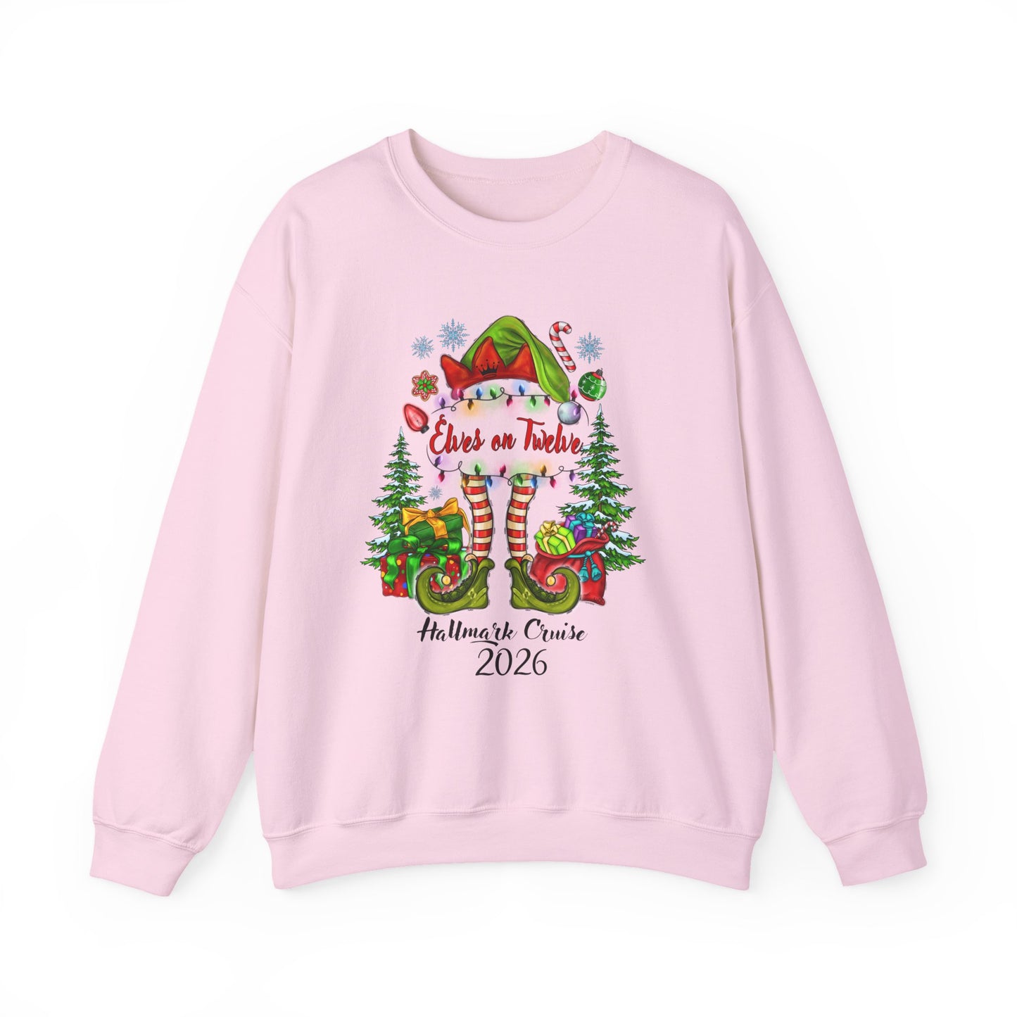 ELVES ON 12 ELF HM CRUISE CREWNECK